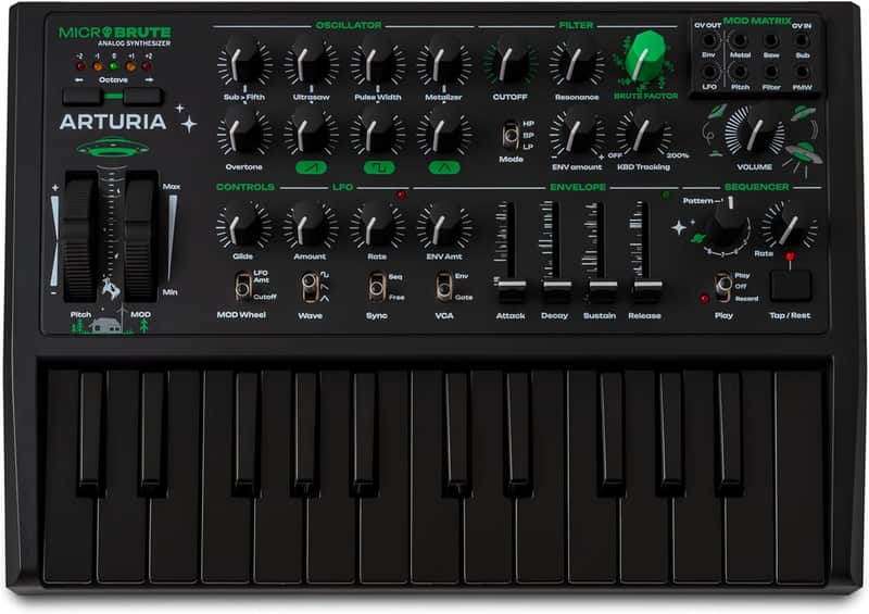 Arturia MicroBrute UFO Analog Synthesizer - (B-Stock) image 1
