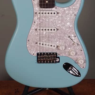 Fender Limited Edition Cory Wong Stratocaster, Daphne Blue w/ Deluxe Molded Case, Used image 1