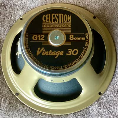 Celestion Vintage 30 60W 12" 8-ohm Made in UK Guitar Speaker image 1