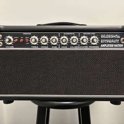 Amplified Nation Bombshell Overdrive 50-Watt Head - Black image 1