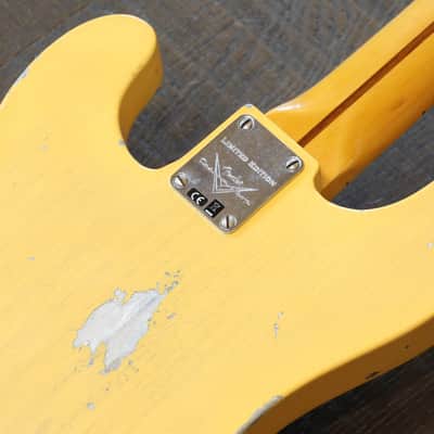 Unplayed! 2021 Fender Limited Edition Custom Shop 1951 Reissue Precision Bass Relic Aged Nocaster Blonde + COA OHSC image 16