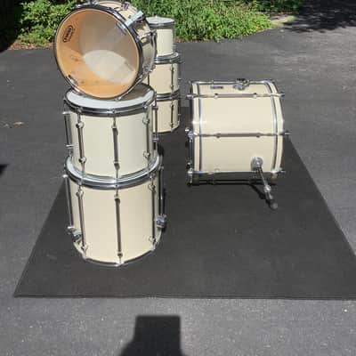 SONOR Force 2000 shell pack 80s - Cream white, Hardware available upon request image 3
