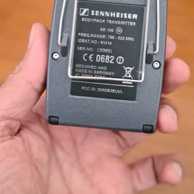Sennheiser Sennheiser SK 100 G2 | UHF Bodypack Transmitter | 790–822 MHz image 4