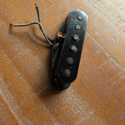 Fender Stratocaster Guitar Pickup Black Bottom Early 1960s 5.72K image 2