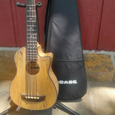 Kala UBASS-SP-MAPL-FS Spalted Maple U-Bass with Electronics 2010s - Natural image 3