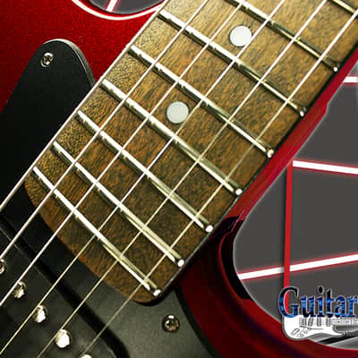 Premier Korean Strat Style Electric 6 String Rare Blackened Rosewood Fretboard image 7