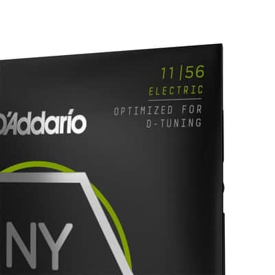 D'Addario NYXL 11-56 Medium Top/ XHeavy Bottom Electric Guitar Strings- NYXL1156 image 5