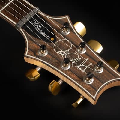 2015 PRS 30th Anniversary Wood Library Custom 24 Quilt 10-Top - Burnt Maple Leaf | USA Limited Edition Satin Flame Maple Neck Ziricote Fretboard 3.4kg | Coa OHSC image 9