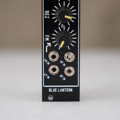 Blue Lantern Diode VCF Filter Eurorack Module w/ Patch Cables #58509 image 4