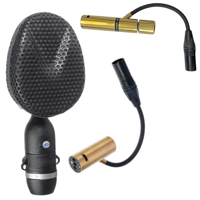 Coles 4038 Studio Ribbon Microphone with 4071B Mount-Single Microphone / w/ Phantom Power Blocker Anti-Shock Adaptor *USA Small Business* image 1