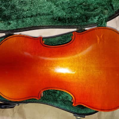 Suzuki Model 220 size 1/4 violin, Japan, 1986, with case (Bow needs replace hair) image 12