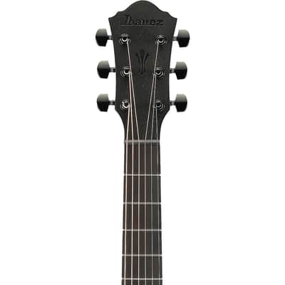 Ibanez AEG621 Auditorium Acoustic-Electric Guitar - Regular Black Out image 5