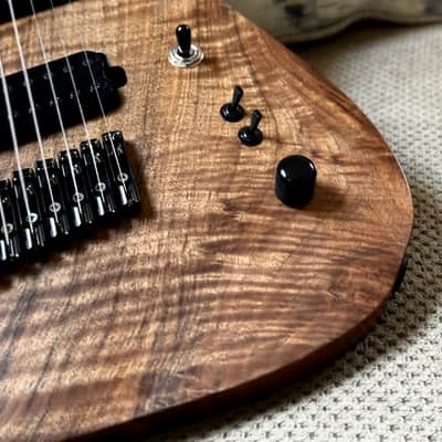 Carillion Polaris 7 Fan Fret - One Piece Old Stock Figured Walnut image 7