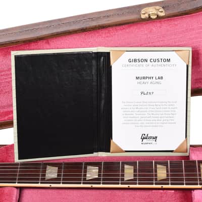 Gibson Custom Shop 1954 Les Paul Standard Antique Dark Oxblood Darkback VOS (Serial #46257) image 9