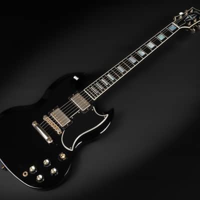2017 Gibson Custom Shop SG Custom - Ebony | USA Long Neck Tenon 490R 498T Humbucker 3.17kg | CoA OHSC image 5