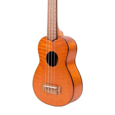 Kala KA-SEM Soprano Satin Finish Exotic Mahogany Ukulele - Authorized Dealer image 2