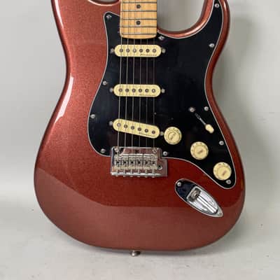 2021 Fender Deluxe Roadhouse Stratocaster Classic Copper Finish w/Gig Bag image 2