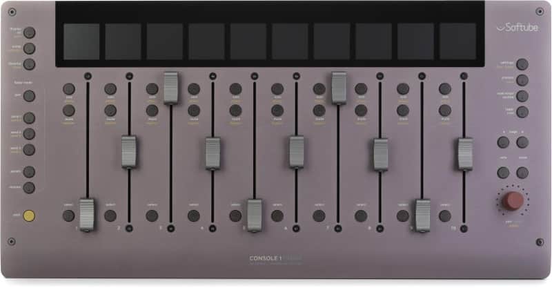 Softube Console 1 Fader Mk III 10-channel Fader Control Surface (Console1FMk3d3) image 1