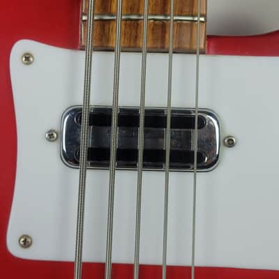 1986 Rickenbacker Five String 4003S/5 - Ruby Red With OHSC image 11
