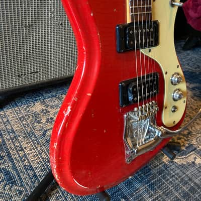 Mosrite Ventures Mark V 1966 - Red image 4