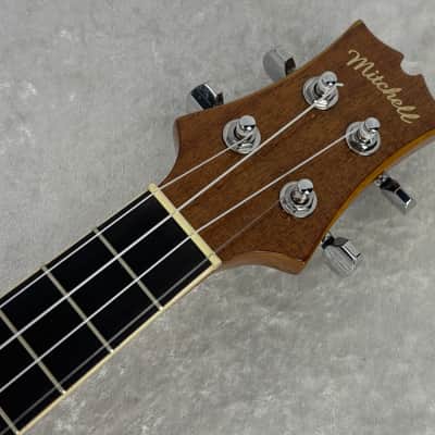 Mitchell MU100CE Acoustic-Electric Concert Ukulele Natural image 3