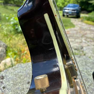 6128 Gretsch Double Cut Duo Jet 1966 - Black image 8