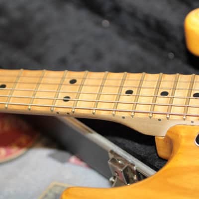 Vintage Fender Stratocaster 1977 Natural Ash HSH image 4
