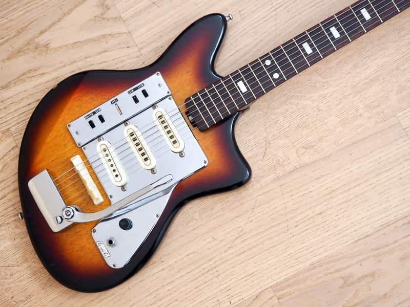 1960s Guyatone LG-130T Vintage Electric Guitar Japan w/ | Reverb