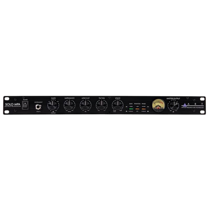 ART Solo MPA Single Channel Multi-Voice Tube Microphone Preamplifier image 1