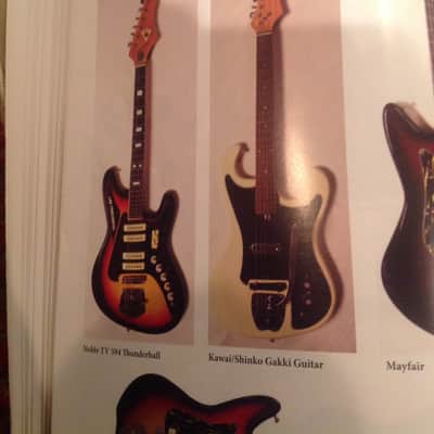 Pleasant-Kawai "MIJ" Bison Style 1 Pickup 1966 White image 9