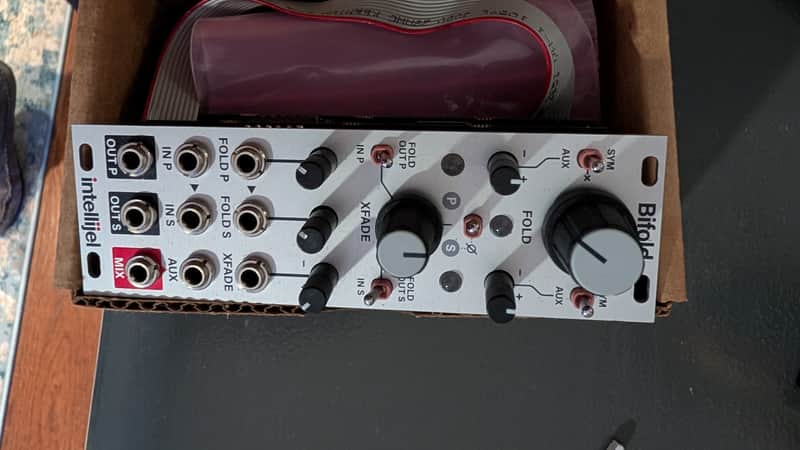 Intellijel Bifold Dual Channel Wavefolder Eurorack Synth Module 2020 - Present - White