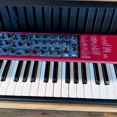 Nord Lead 4 49-Key 20-Voice Polyphonic Synthesizer 2013 - 2020 - Red image 7