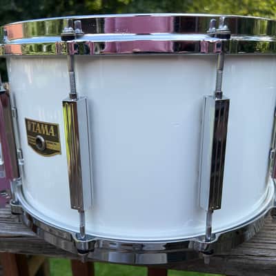 Tama AW318 Artwood Gibraltar 14x8” Snare - Piano white image 4