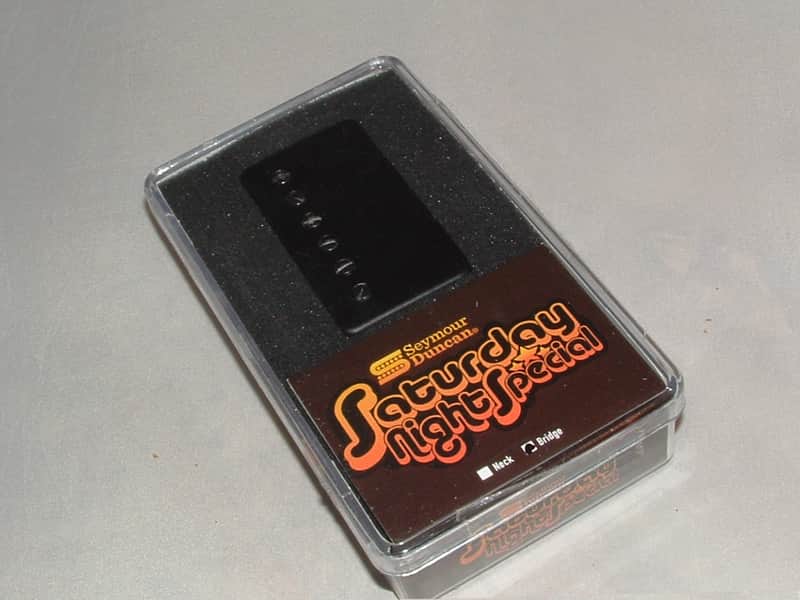 Seymour Duncan Saturday Night Special Bridge Humbucker  (Black Cover)   New with Warranty image 1