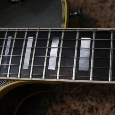 Video! 1986 Gibson Les Paul Custom Charcoal Metallic / Gun Metal Grey image 5