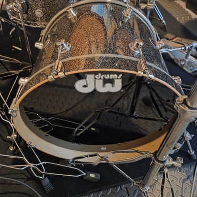 DW DWe Galaxy Black/MASSIVE EXPANDED KIT/ 7 CYMBALS + 2 HI HATS / 7 SHELLS PACK image 7