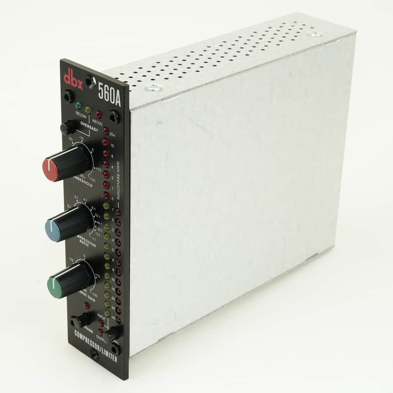 dbx 560A 500 Series Compressor / Limiter Module 2010s - Black image 1
