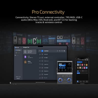 VValeton GP-50 Multi-Effects Processor | NAM & IR Loader with 100+ HD Effects, 9 Simultaneous Modules (Price includes the import duty to US buyer) image 5