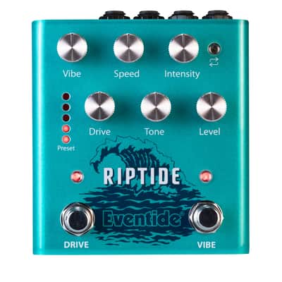 Eventide RIPTIDE Stereo Dual-voice Drive and Uni-Vibe Pedal image 1