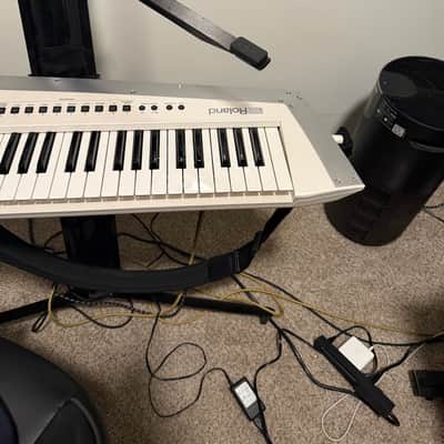 Roland AX-Edge 49-Key Keytar Synthesizer 2018 - Present - White image 2