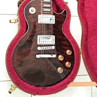 Super rare Gibson Les Paul Premium 120th - Limited Edition 2014 - Quilt Root Beer image 2