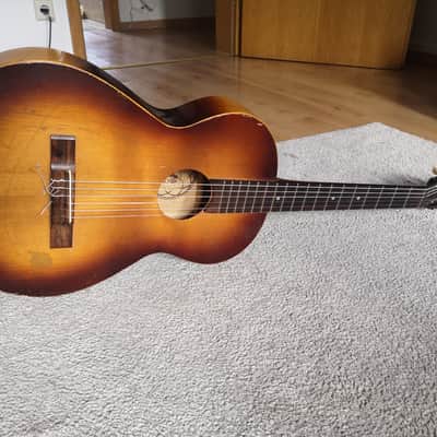 Vintage Framus Classic Parlor Guitar From 1950 image 12