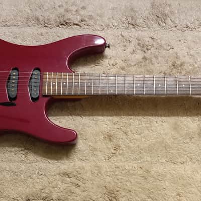 Westone Strat 80's Kahler bridge Burn Red image 2