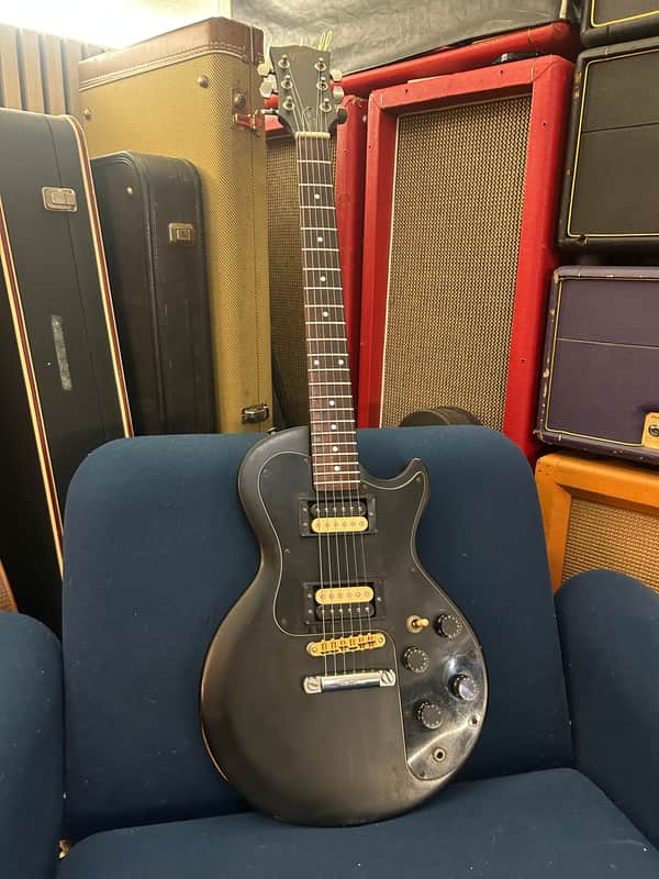 Vintage Gibson Sonex 180 Deluxe 1980 Black image 1