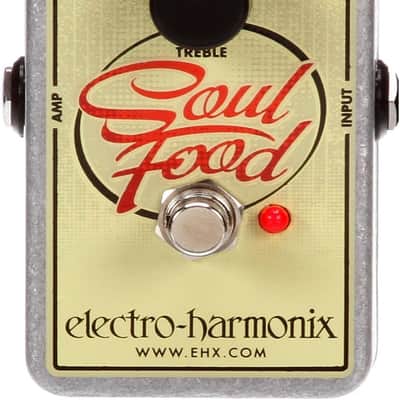 Electro Harmonix Soul Food Transparent Overdrive Guitar Effects Pedal image 1
