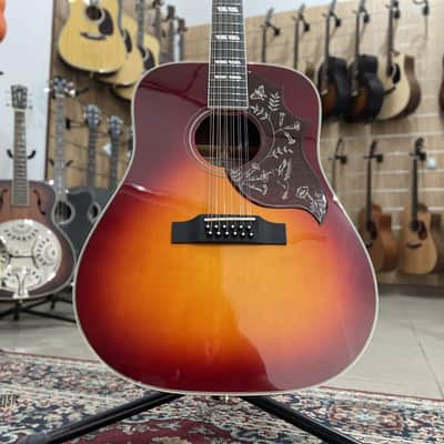 Sigma DM12-SG5 SG Dreadnought Cherry Sunburst 12 Strings image 1
