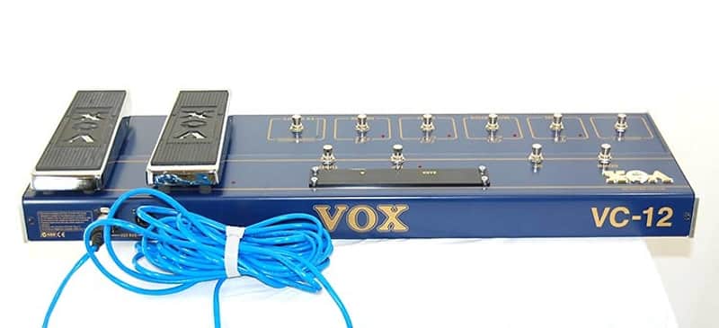 VOX VC12 Floor Foot Controller Pedal with Box and Cable | Reverb