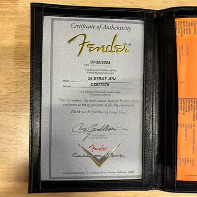 Fender Custom Shop 1956 Stratocaster Journeyman Relic - Wide Fade 2 Color Sunburst-CZ577378 image 12