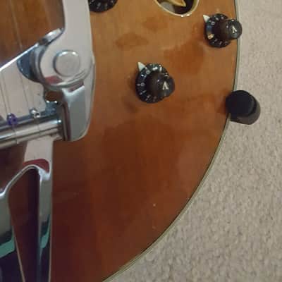 Challenge Hollow body 1960 Brown Natural Wood image 2