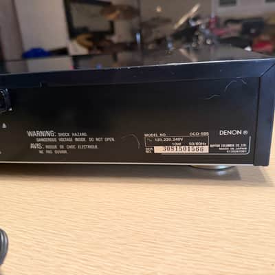Denon DCD-595 PCM Audio Technology/Compact Disc Player Full Fresh Service Beauty image 12